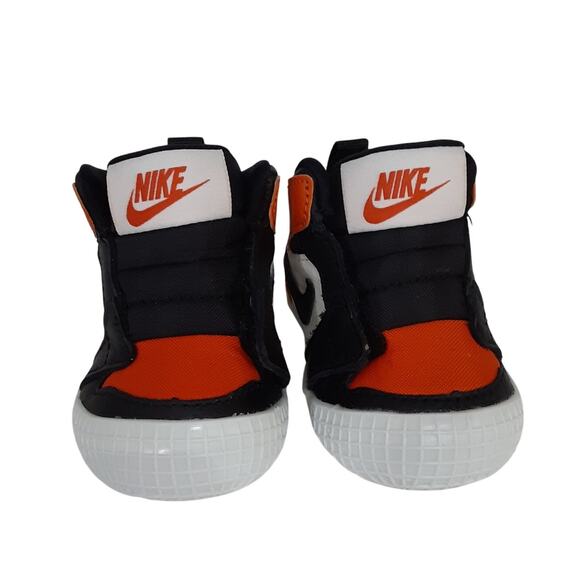 Nike Jordan 1 Baby Crib Shoes Booties Shattered Backboard Black 1C Basketball - Picture 4 of 7